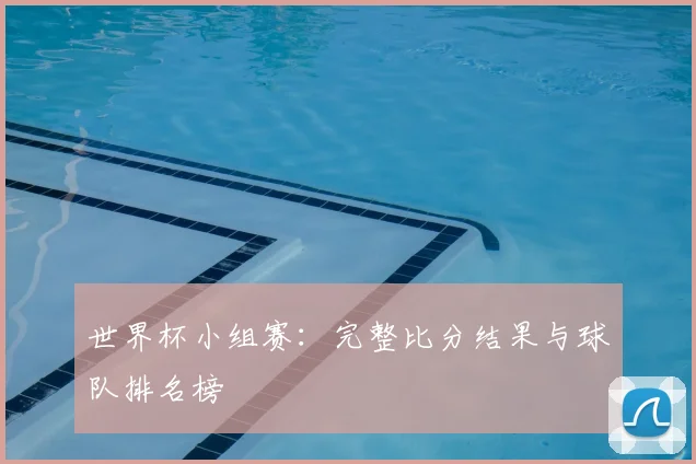 世界杯小组赛:完整比分结果与球队排名榜
